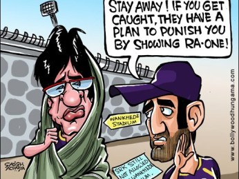 Bollywood Toons: If SRK gets caught…
