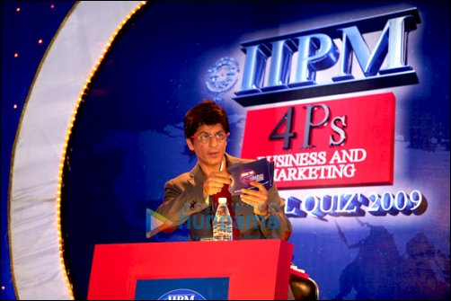 srk plays host at management institution quiz competition 2