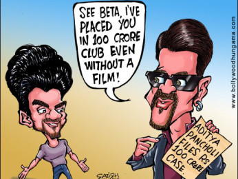 Bollywood Toons: Sooraj Pancholi in Rs 100 crore club! Bollywood Toons: Sooraj Pancholi in Rs 100 crore club!