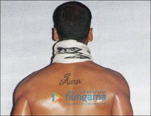 bollywood inked for love celebs who tattooed names of their beloved 4