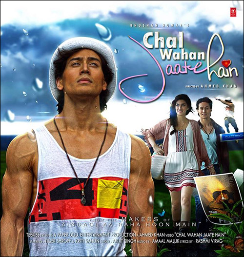 check out tiger shroff and kriti sanon in chal wahan jaate hai 3