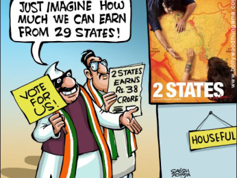 Bollywood Toons: Vote for our 2 States Bollywood Toons: Vote for our 2 States