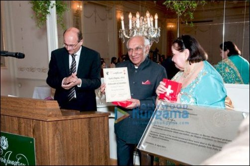 yash chopra honoured with title of ambassador of interlaken 2