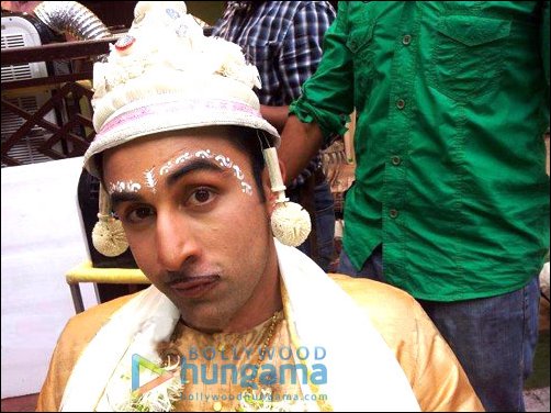 Ranbir as traditional Bengali groom