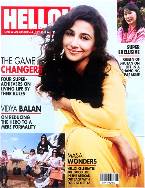 Vidya Balan at her gorgeous best on Hello!