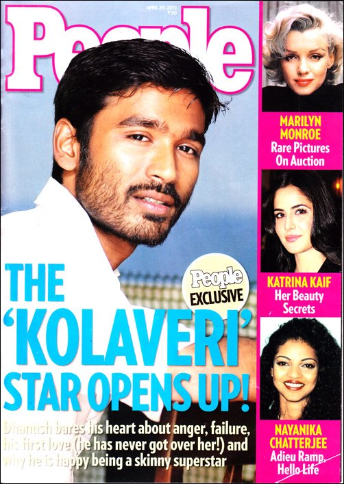 Dhanush graces cover of People magazine
