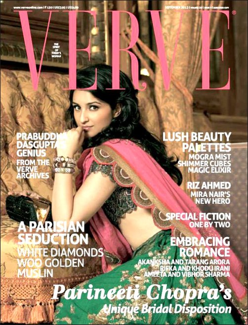 Parineeti Chopra sparkles on cover of Verve