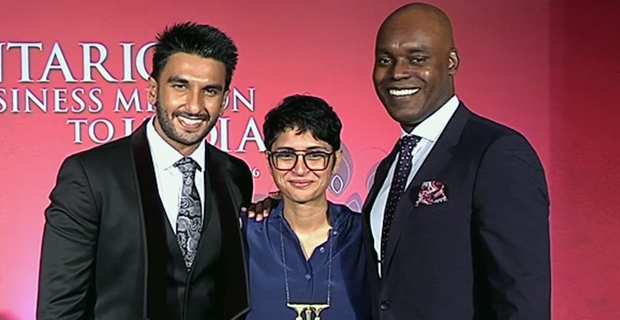 Ranveer Singh At Toronto-Mumbai Film City’s MOU Signing Event