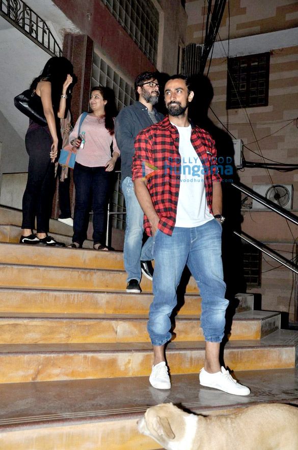 shahid kapoor kunal kapoor others at the special screening of deadpool 3