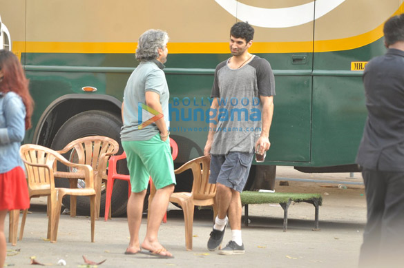 aditya roy kapur shraddha kapoor snapped post a look test for ok jaanu 8