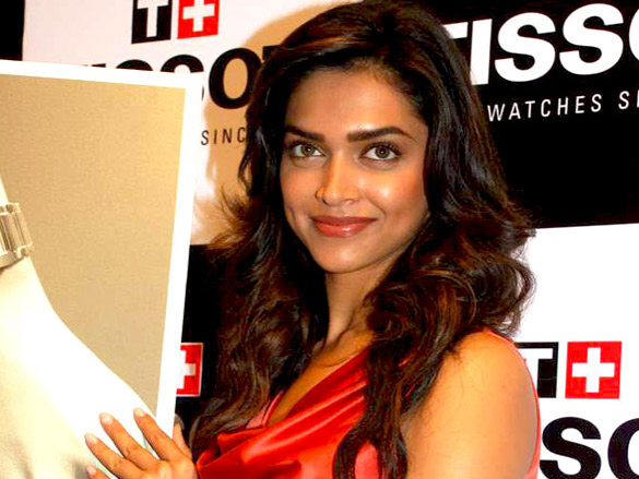 deepika padukone launches new tissot watches 7