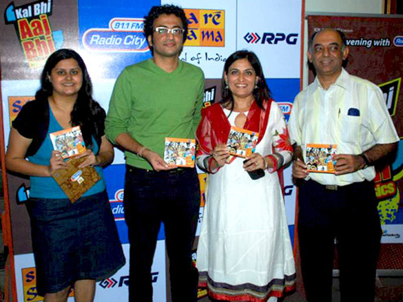 randhir kapoor and amit kumar launch radio citys cd kal bhi aaj bhi classics 13