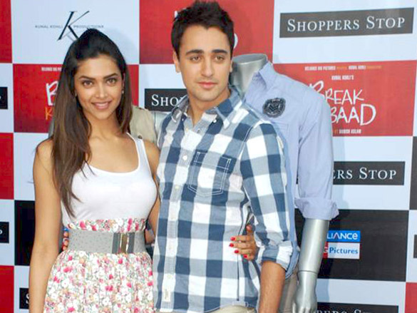 deepika and imran at shoppers stop break ke baad merchandise launch 7