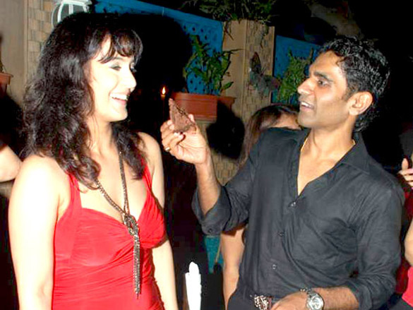 tulip joshi at captain vinod nairs birthday bash 3