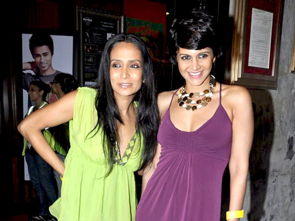 mandira bedi and aanchal kumar at puma the creative factory party 3
