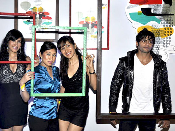 mandira bedi and aanchal kumar at puma the creative factory party 11