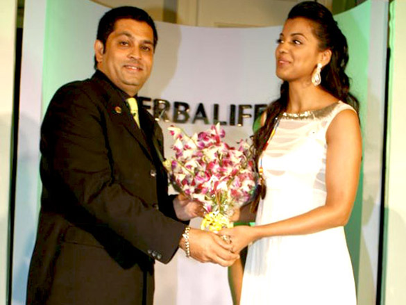 mugdha godse at the launch of herbalife 4