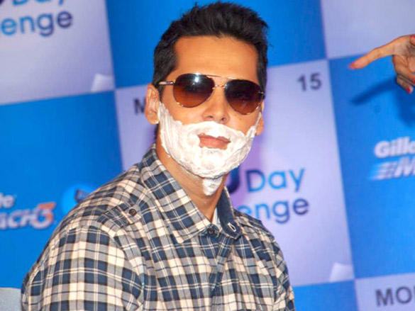 malaika makes dino and ritwik shave at gillete 30 day challenge event 8