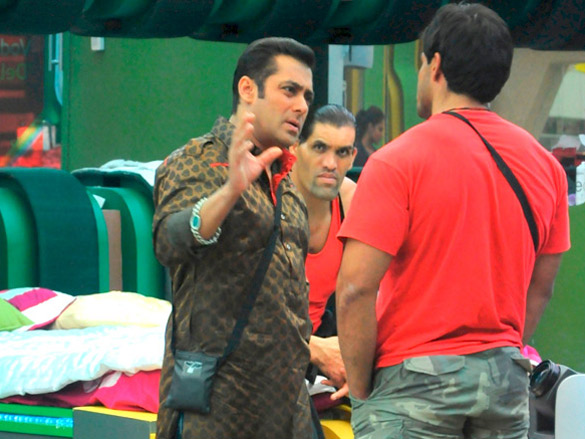 salmans entry into the bigg boss house 5