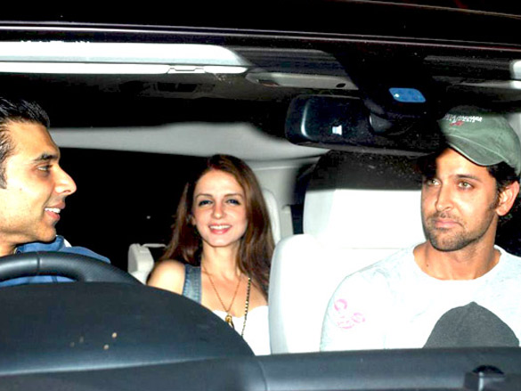 suzanne and hrithik snapped on occasion of her birthday 4