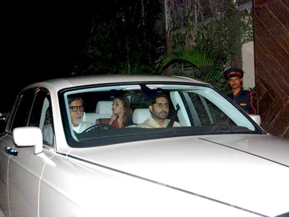 ash abhishek and big b snapped on the occasion of karva chauth 2