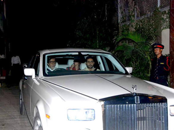 ash abhishek and big b snapped on the occasion of karva chauth 3