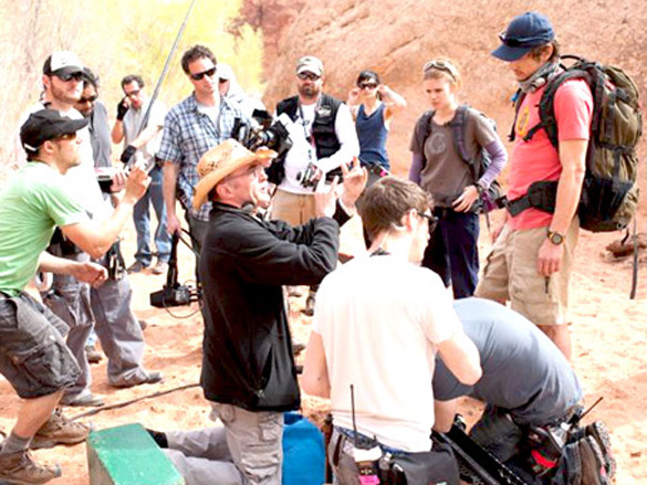 on the sets of 127 hours 12