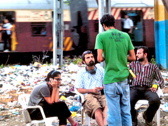 on the sets of dhobi ghat 3