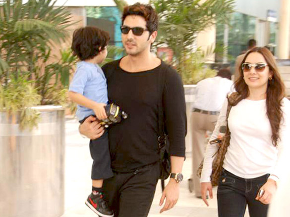 zayed khan snapped at airport 7