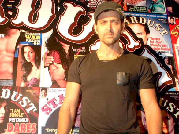 hrithik launches stardust new years issue 5