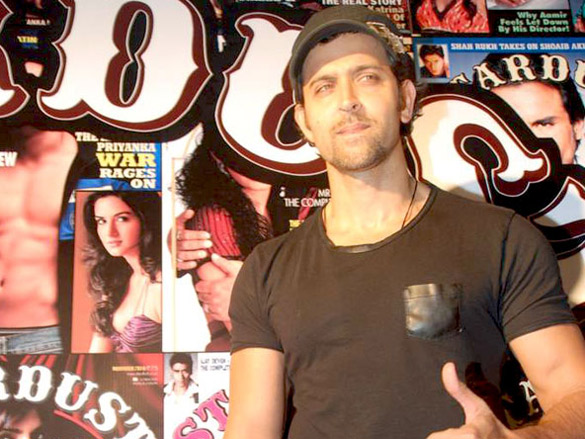 hrithik launches stardust new years issue 9