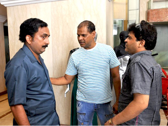 on the sets of be careful 13