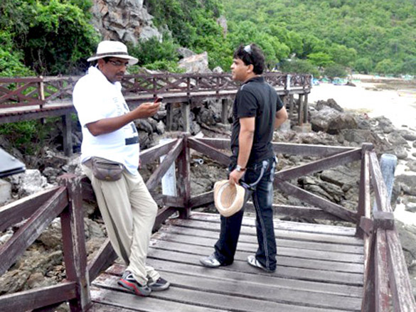 on the sets of be careful 24