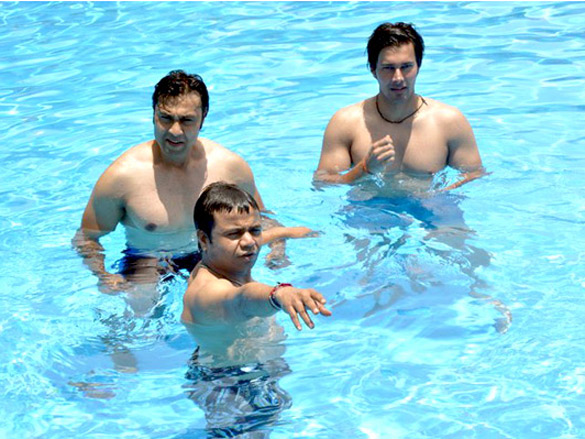 on the sets of be careful 26