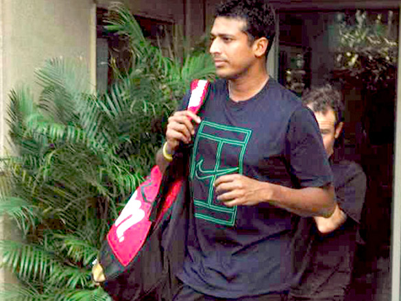 mahesh bhupathi spotted post marriage and at tennis practice 8