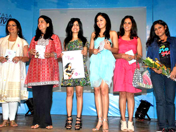 yukta and pooja chopra at lavasa ladies race event 3