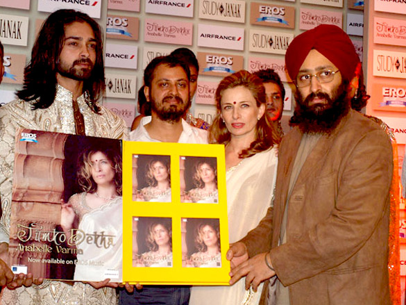 rabi shergil launches french singer anabelle varmas album 2