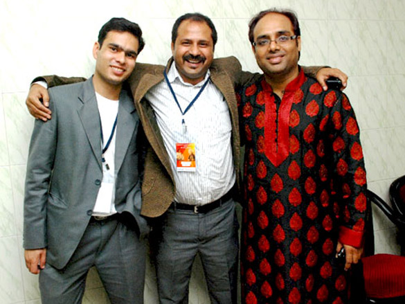pandit shiv kumar sharma and zakir hussain at the living legends 17