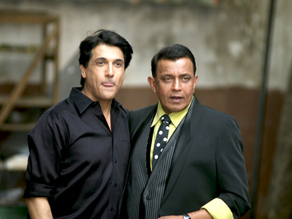 shaimak and mithun on sets of dance india dance 2