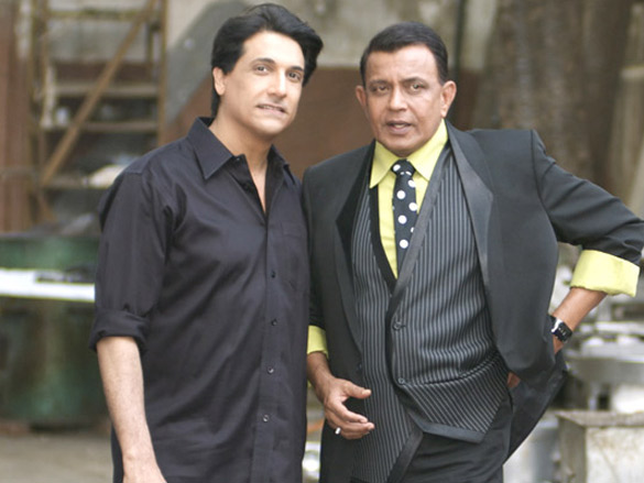 shaimak and mithun on sets of dance india dance 3
