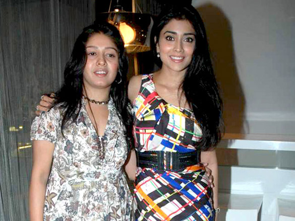 shreya saran at sunidhi chauhans dinner party 2