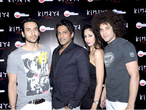 shazahn padamsee and kunal kapoor at the launch of kimaya wines 6