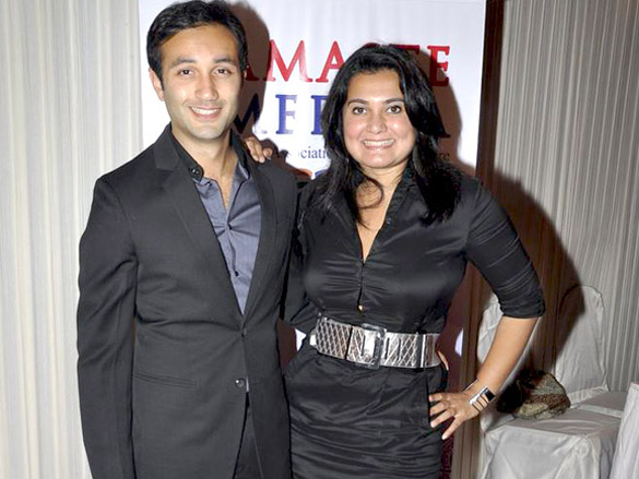 vidya balan hema and esha grace launch of namastey america 16