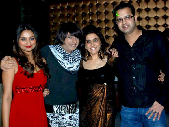 dimpi and rahul mahajan spotted at rashmi baggas birthday bash 4