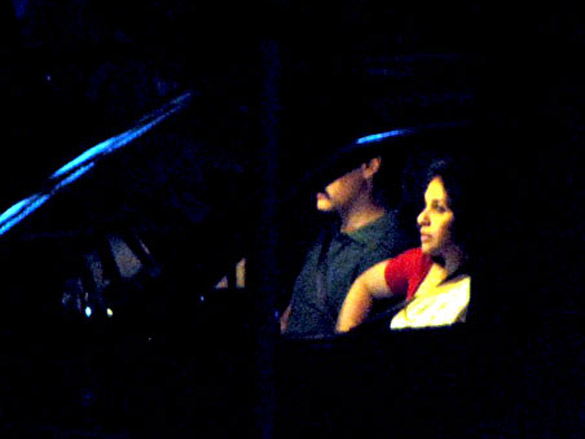 aamir and rani snapped on the sets of reema kagti movie 3