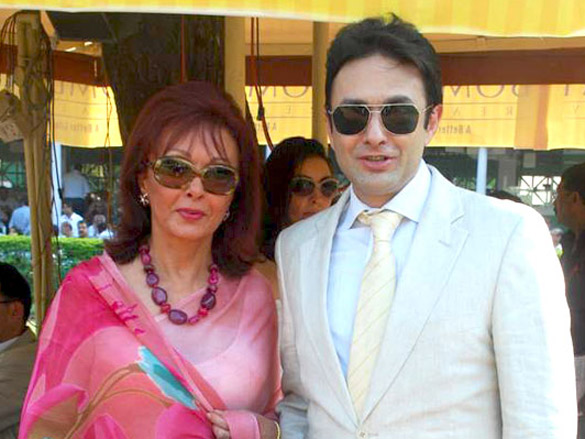 ness wadia with gladrags models at cn wadia cup 2