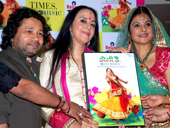 kailash kher and ila arun at the launch of malini awasthis album 2