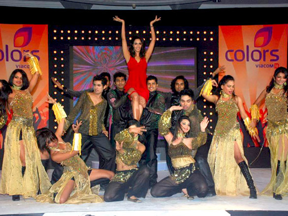 mallika sherawat at chak dhoom dhoom season 2 press meet 3