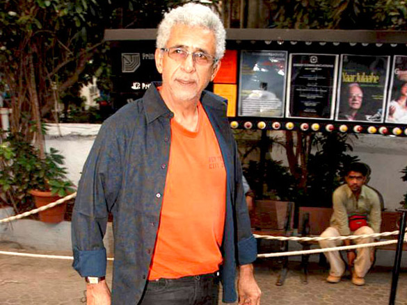 shashi kapoor at the premiere show of rekha bhardwajs play 6
