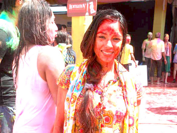 zoom holi party at tulip star 7
